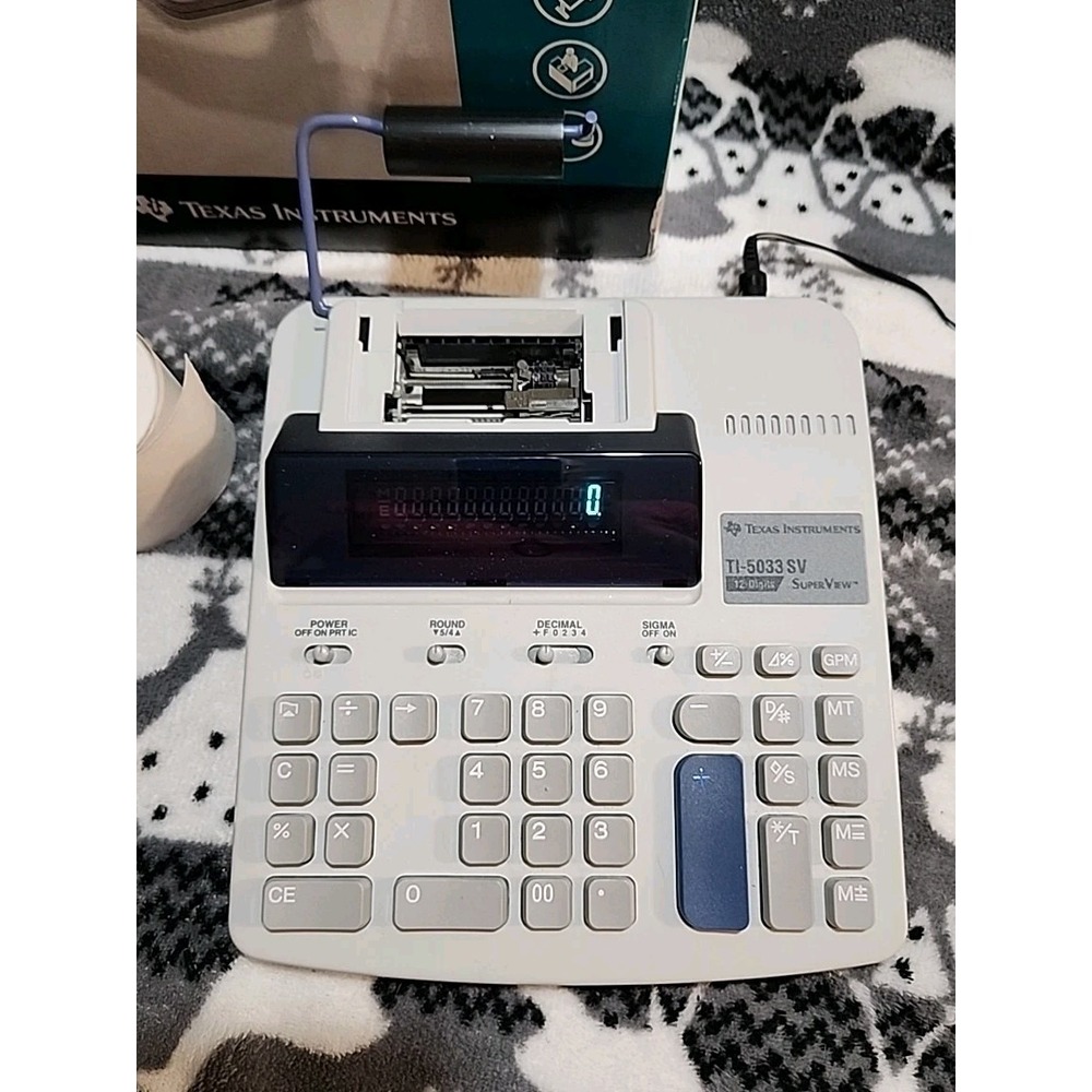 RARE Texas Instruments TI-5033 SV SuperView Calculator Excellent